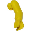 LEGO Gul Minifigur Vänster Arm med Hand (Basketboll Arm) (43369)