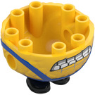 LEGO Jaune Minion Corps Large et Court avec Les dents