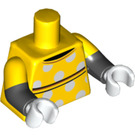 LEGO Jaune Minnie Mouse Minifig Torse (973 / 16360)