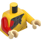 LEGO Geel Aap King Minifiguur Torso (973 / 76382)