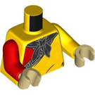 LEGO Geel Aap King Minifig Torso (973 / 76382)