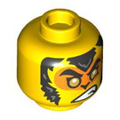 LEGO Yellow Monkie Kid Minifigure Head (Recessed Solid Stud) (3274 / 102774)