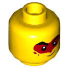 LEGO Yellow Monkie Kid Minifigure Head (Recessed Solid Stud) (3626 / 76840)