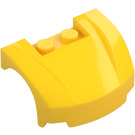 LEGO Gelb Mudgard Bonnet 3 x 4 x 1.3 Gebogen (98835)