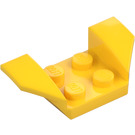 LEGO Yellow Mudguard Plate 2 x 2 with Flared Wheel Arches (41854)