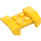 LEGO Amarillo Guardabarros Placa 2 x 4 con Overhanging Headlights (44674)