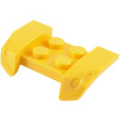 LEGO Jaune Garde-boue assiette 2 x 4 avec Overhanging Headlights (44674)