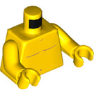 LEGO Jaune Naked Torse (973 / 76382)