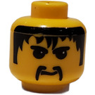 LEGO Yellow Ngan Pa Head (Safety Stud) (3626)