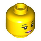 LEGO Yellow Nova Minifigure Head (Recessed Solid Stud) (3274 / 103001)
