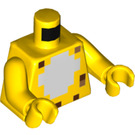 LEGO Yellow Ocelot Skin Minifig Torso (973 / 76382)
