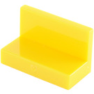 LEGO Geel Paneel 1 x 2 x 1 met vierkante hoeken (4865 / 30010)