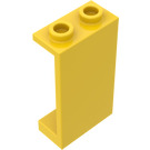 LEGO Geel Paneel 1 x 2 x 3 zonder zijsteunen, holle noppen (2362 / 30009)