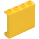 LEGO Gelb Paneel 1 x 4 x 3 mit Seitenstützen, Hohlnoppen (35323 / 60581)