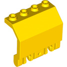 LEGO Amarillo Panel 2 x 4 x 2 con Hinges (44572)