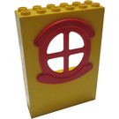 LEGO Yellow Panel 2 x 6 x 7 Fabuland Wall Assembly (3890)