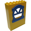 LEGO Jaune Panneau 2 x 6 x 7 Fabuland mur Assembly (3890)