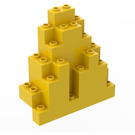 LEGO Geel Paneel 3 x 8 x 7 Steen Driehoekig (6083)