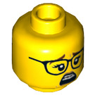 LEGO Jaune Paola Minifigure Diriger (Goujon solide encastré) (3626 / 57291)