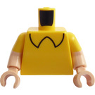 LEGO Yellow Petunia Pig Minifig Torso (973)