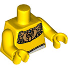 LEGO Gelb Pharaoh Torso (973 / 88585)