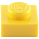 LEGO Yellow Plate 1 x 1 (3024 / 30008)