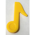 LEGO Yellow Plate 1 x 1 with Musical Note