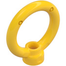 LEGO Jaune assiette 1 x 1 avec Bague 3 x 3 (3917)