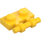 LEGO Amarillo Placa 1 x 2 con Asa (Extremos abiertos) (2540)