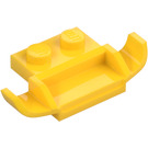 LEGO Gul Plade 1 x 2 med Spoiler (50949)