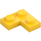 LEGO Amarillo Placa 2 x 2 Esquina (2420)