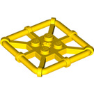 LEGO Gelb Platte 2 x 2 mit Bar Rahmen Rectangular (30094)