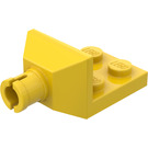 LEGO Amarillo Placa 2 x 2 con Pin para Helicóptero Cola Rotor (3481)