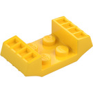 LEGO Yellow Plate 2 x 2 with Raised Grilles (41862)