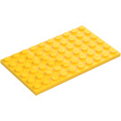 LEGO Geel Plaat 6 x 10 (3033)