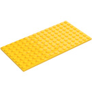 LEGO Jaune assiette 8 x 16 (92438)