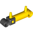 LEGO Yellow Pneumatic Cylinder V2 Short (19475 / 26646)