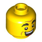 LEGO Jaune Police Officer/Trainer (60372) Minifigure Diriger (Goujon solide encastré) (3626 / 101370)