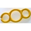 LEGO Yellow Primo Teether Chain Link open on one end (31652)