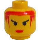 LEGO Amarillo Princesa Storm Cabeza (Espiga de seguridad) (3626)