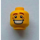 LEGO Yellow Promotional Head (Safety Stud) (3626)