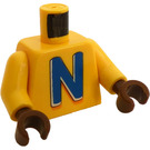 LEGO Keltainen Quicky the Nesquik Pupu Vartalo (973)