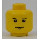 LEGO Yellow Quirrell Head (Safety Stud) (3626)