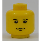 LEGO Żółty Quirrell Głowa (wypustek zabezpieczający) (3626)