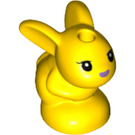 LEGO Yellow Rabbit Baby with Metallic Medium Lavender Nose (78466 / 78469)