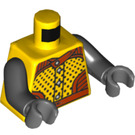 LEGO Yellow Racers Torso (76382)