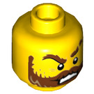 LEGO Jaune Robber Diriger (Goujon solide encastré) (3626 / 36558)