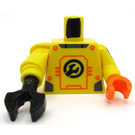 LEGO Yellow Robot Repair Tech Torso (with 1 Bar Hand) (973)