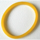 LEGO Yellow Rubber Band 15 mm Square Cut  (23229)
