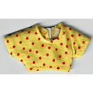LEGO Yellow Scala Crop Top with Red Dots